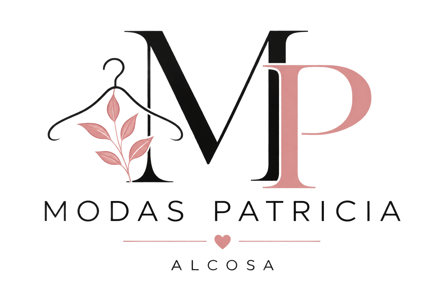 Logotipo de la tienda Modas Patricia Alcosa de ropa y complementos